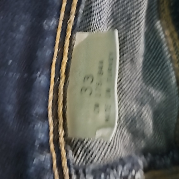H&M straight leg dark wash jeans - Picture 6 of 7